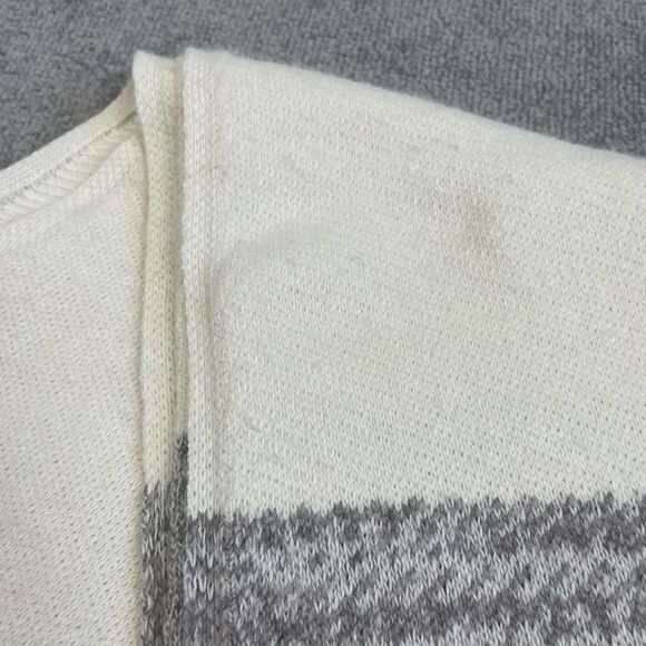 Club Monaco Women’s Scarf Wrap Wool Rabbit Hair Tan Grey One Size - Picture 5 of 7